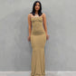 Women Sling Dress Casual Long Skirt