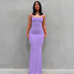 Women Sling Dress Casual Long Skirt