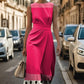 Womens Sleeveless Striped Polka-DotFloral Maxi Dress