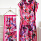 Elegant Printed Silk African Shawl Summer Fashion Long Hijab Kaftan Dress Oversize Muslim Lady Kuwait Abaya Scarf for Women