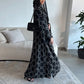 Eid Jalabiya Polka Dot Abaya Dubai Kaftan Muslim Woman Hijab Dress Kebaya Caftan Marocain Femme Robe Islam Clothing Ramadan Gown