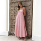 Summer Striped Printed Maxi Dress For Women