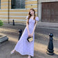Slimming A-line Maxi Dress With A Sophisticated Vibe