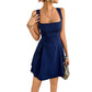 Women's Sling Backless A-Line Dress