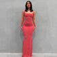 Women Sling Dress Casual Long Skirt