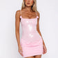 Sequined Beaded Strapless Bodycon Dress