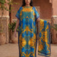 NEW Fashion Summer Dress With Big Scarf Dubai Turkey Kaftan Muslim Loose Abaya Women African Casual Leopard Print Shawl Robe