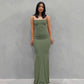 Women Sling Dress Casual Long Skirt