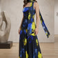 Ladies Sleeveless Tie Neck Maxi Dress - Perfect For Evening And Summer Beach Dress With Comfortable Fabric