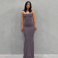 Women Sling Dress Casual Long Skirt