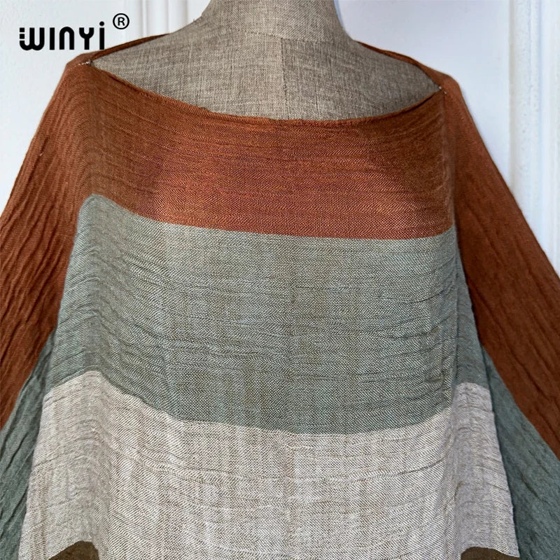 WINYI Evening dress Beachwear sexy dress elegant beach cover up kaftan dresses womens abaya dubai luxury muslim woman