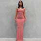 Women Sling Dress Casual Long Skirt