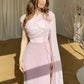 Elegant One Shoulder Hooded Dress