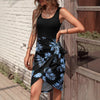 Tropical Printing Maxi Dress