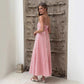 Summer Striped Printed Maxi Dress For Women