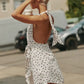 Polka Dot Bodycon Halter Dress
