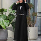 Eid Muslim Party Abaya for Women Ramadan Cardigan Pleated Long Dress Morocco Kaftan Vestidos Largos Dubai Robe Jalabiya 2024