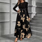 Womens New Arrival Elegant Long-Sleeve Maxi Dress