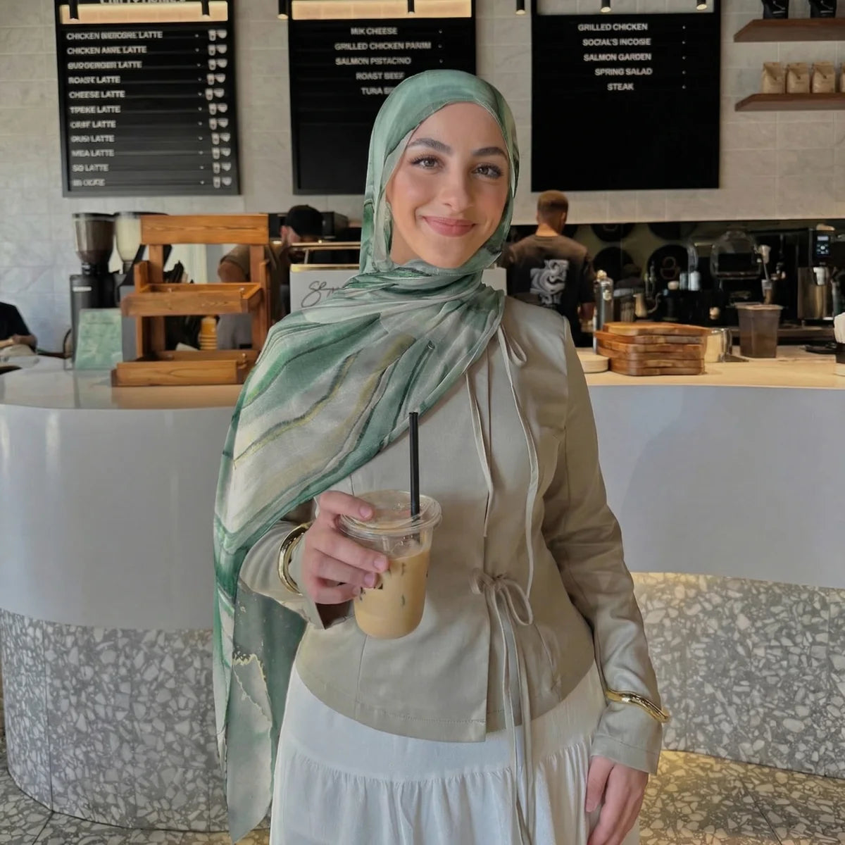 2026 Design Printed Hijabs Premium Watercolor Women Headscarf Soft Scarf Shawl Suitable For Daily Abaya Accessories Women Veil