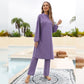 Abaya summer Muslim Swimwear Hijab Women Arab Musulman Swimsuit Muslim Swimming Suit Modest Swimwear 3 Pieces Sets Islamic 2026