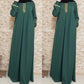 Muslim Ethnic Style Print Abayas Plus Size Dubai Dresses For Women 4xl 5xl Long Sleeve Loose Casual Robe Fashion Ramadan Dress