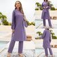 Abaya summer Muslim Swimwear Hijab Women Arab Musulman Swimsuit Muslim Swimming Suit Modest Swimwear 3 Pieces Sets Islamic 2026