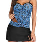 Sexy Tight-fitting Swimwear Tankini Set
