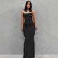 Women Sling Dress Casual Long Skirt