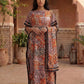 NEW Fashion Summer Dress With Big Scarf Dubai Turkey Kaftan Muslim Loose Abaya Women African Casual Leopard Print Shawl Robe