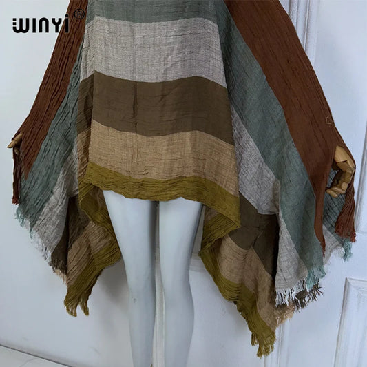 WINYI Evening dress Beachwear sexy dress elegant beach cover up kaftan dresses womens abaya dubai luxury muslim woman