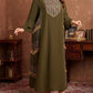 GIBSIE Plus Size Ethnic Style Print Tassel Abaya Dress Women Spring and Autumn Flared Sleeve Boho Loose Maxi Dresses 2026 New