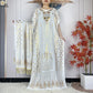 New ALFO  Muslim Summer Short Sleeve Robe Gold Stamping Boubou Maxi Women Femme Loose Dress With Big Scarf African Abaya Clothes