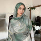 2026 Design Printed Hijabs Premium Watercolor Women Headscarf Soft Scarf Shawl Suitable For Daily Abaya Accessories Women Veil